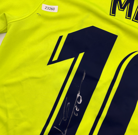 WAREHOUSE SECONDS Lionel Messi Back Signed FC Barcelona 2018-19 Away Shirt - Grade C WAREHOUSE SECONDS Lionel Messi Back Signed FC Barcelona 2018-19 Away Shirt - Grade C