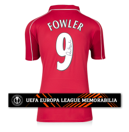 Robbie Fowler Signed Liverpool Jersey