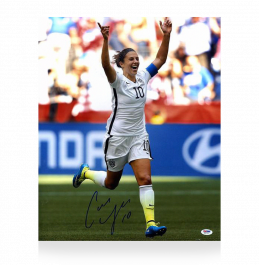 Carli Lloyd Signed USWNT Photo: 2015 FIFA Women's World Cup