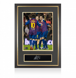 Cesc Fàbregas サイン入り写真 フレーム付き cesc-fabregas-signed-plaque-