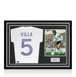 Photo 10x8 Signée Ricky Villa (Tottenham Hotspur) - Autographe + Certificat D'Authenticité