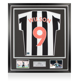 Callum Wilson Back Signed Newcastle United 2022-23 Home Shirt In