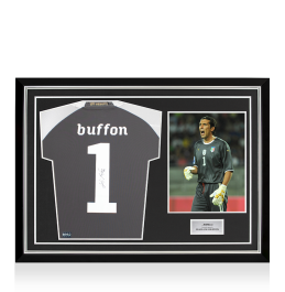 Gianluigi Buffon Back Signed Italy 2010-12 Goalkeeper Shirt In Hero ...