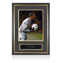 Dida Official 2006 FIFA World Cup™ Signed Plaque and Photo Frame