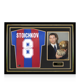 PRE-ORDER Hristo Stoichkov Official Ballon d'Or™ Back Signed and Hero ...