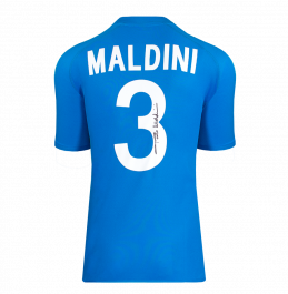 PAOLO MALDINI マルディーニ　直筆サイン入り写真 ICONS.com paolo-maldini-ac-milan-2006-