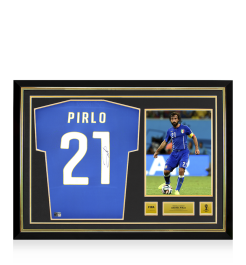Andrea Pirlo Official 2014 FIFA World Cup™ Back Signed and Hero