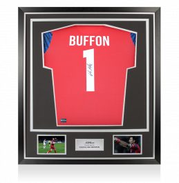 Gianluigi Buffon Back Signed Parma 2021-22 Goalkeeper Shirt