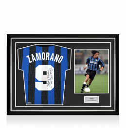 Ivan Zamorano Panini Mosaic Laliga 直筆サイン Ivan Zamorano | eBay