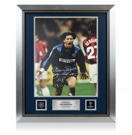 Ivan Zamorano Panini Mosaic Laliga 直筆サイン Ivan Zamorano Panini Mosaic Laliga 直筆サイン