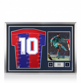 Romario Official UEFA Champions League Back Signed and Hero