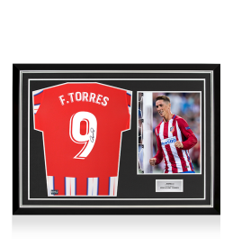 Fernando Torres Back Signed Atletico Madrid 2024-25 Home Shirt