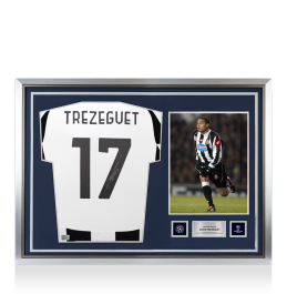 David Trezeguet Official UEFA Champions League Back Signed and Hero ...