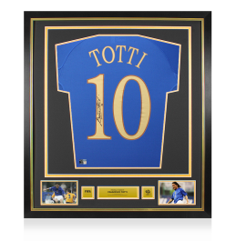 Francesco Totti Official 2006 FIFA World Cup™ Back Signed and