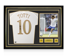 Francesco Totti Official 2006 FIFA World Cup™ Back Signed and Hero