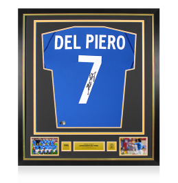 Alessandro Del Piero Official 2002 FIFA World Cup™ Back Signed and