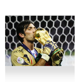 Gianluigi Buffon Signed Italy Photo