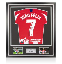 MATCH ISSUE Joao Felix Back Signed Atletico Madrid 2019-20 Home