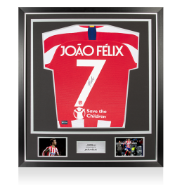 MATCH ISSUE Joao Felix Back Signed Atletico Madrid 2019-20 Home