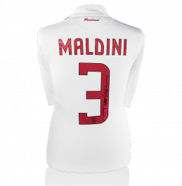 AC MILAN #3 MALDINI 08-09 AWAY 在籍最終シーズン 2008-09 AC Milan Player Issue Away L/S Shirt Maldini #3 - 10