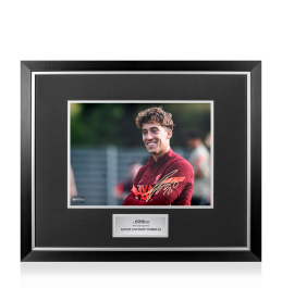Konstantinos Tsimikas Signed Liverpool FC Photo In Premium Photo Frame ...