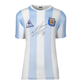 Diego Maradona Signed Argentina Jersey