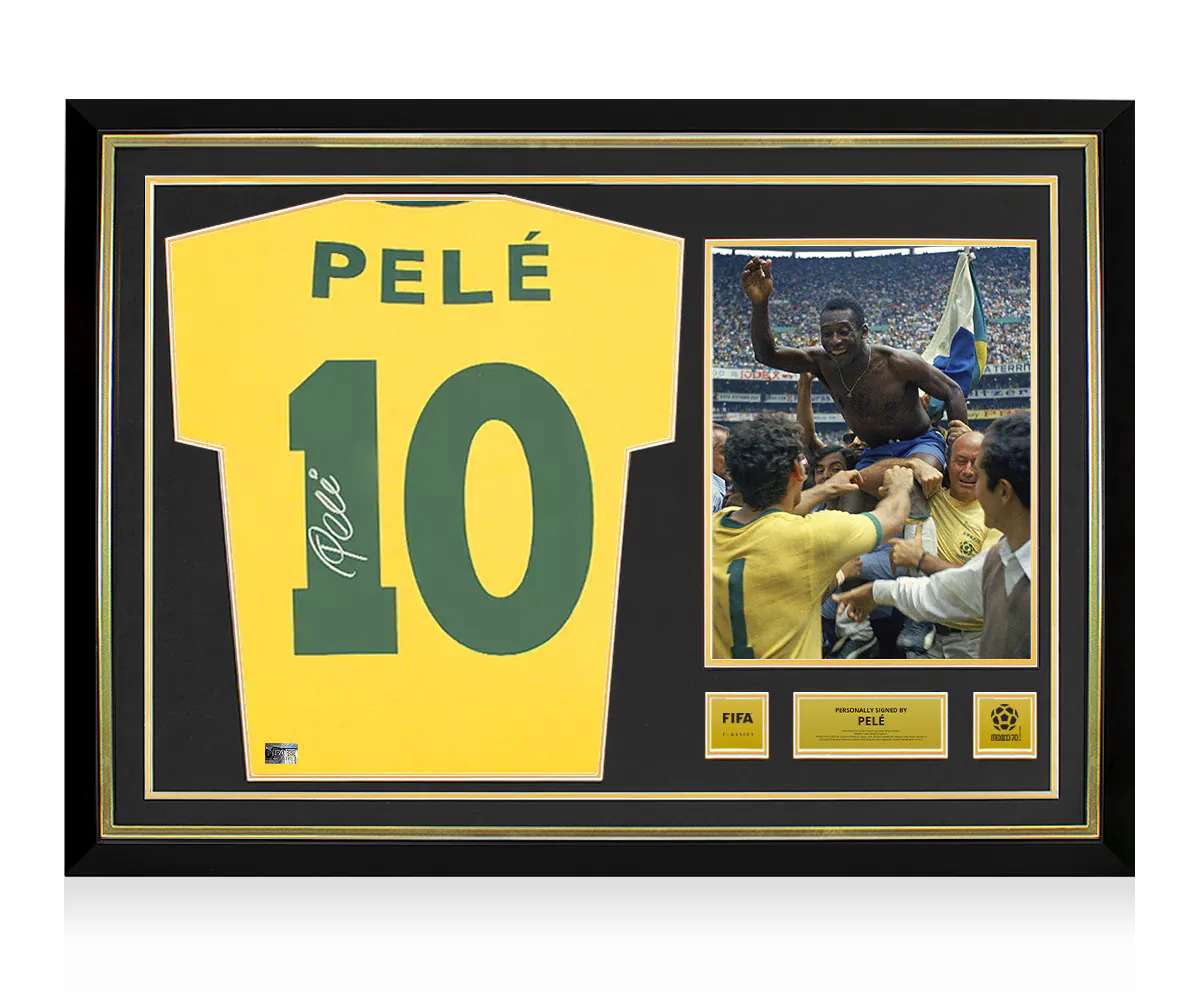 Signed and Hero Framed Shirt