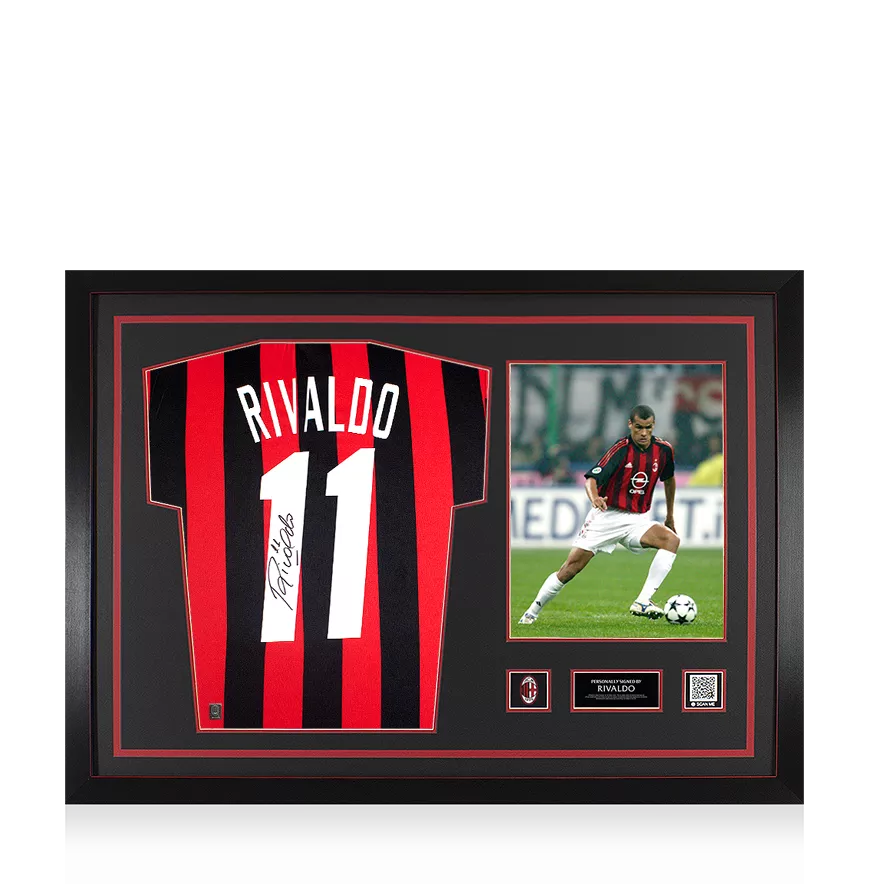 【ROA’s】c-boy style AC MILAN【No.329】 2004-05 AC Milan Home Shirt Crespo #11 - 6/10 - (M)