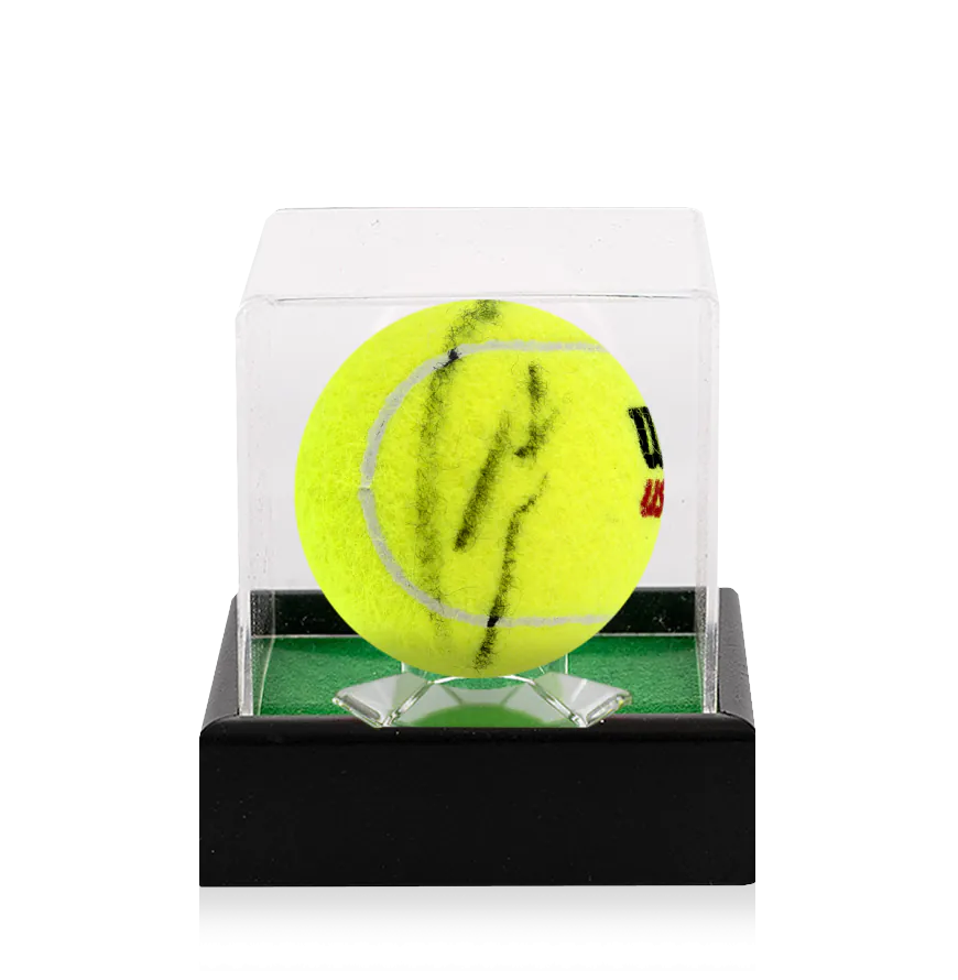Balle De Tennis Signée Carlos Alcaraz - Wimbledon / US Open - Certifiée JSA - Collector Rare