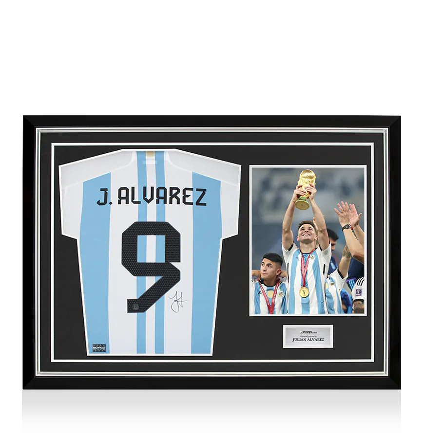 Julian Alvarez サインユニ icons 2022W杯(2star) i2863hf1_-