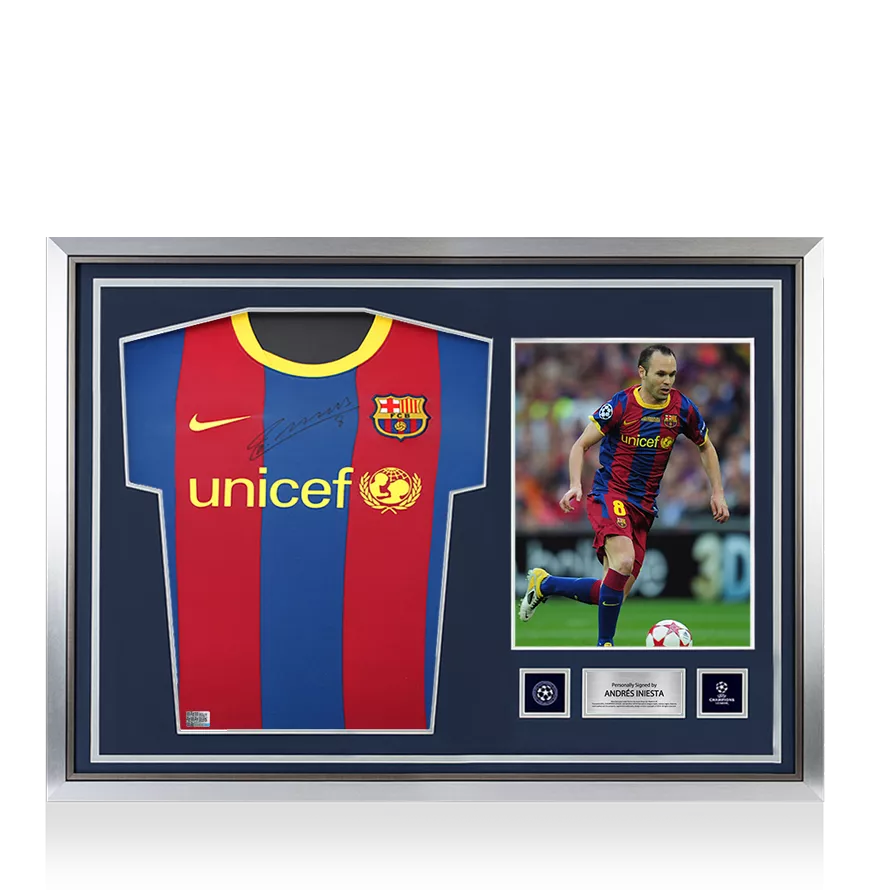 A. INIESTA サイン入り記念品 背番号8 A. INIESTA サイン入り記念品 背番号8 i3032d_-