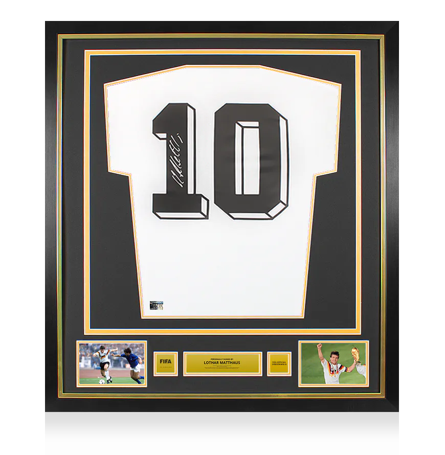 Matthaus Signed Germany Home Shirt