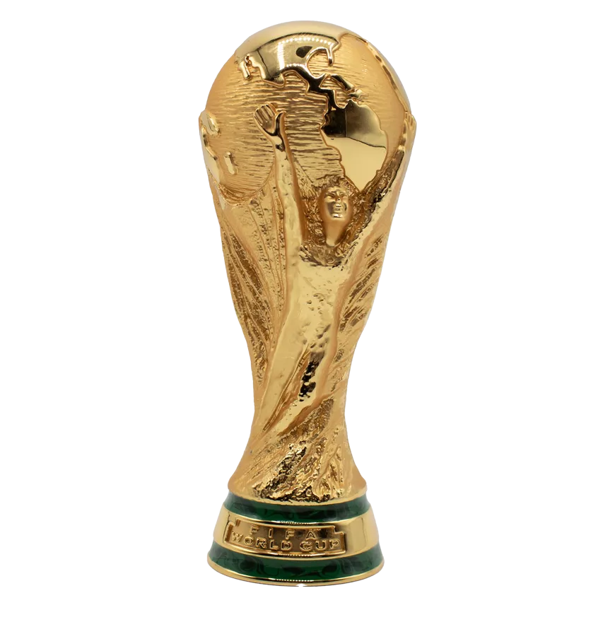 FIFA WORLD CUP トロフィー 3D Official Trophy FIFA World Cup gold-plated replica