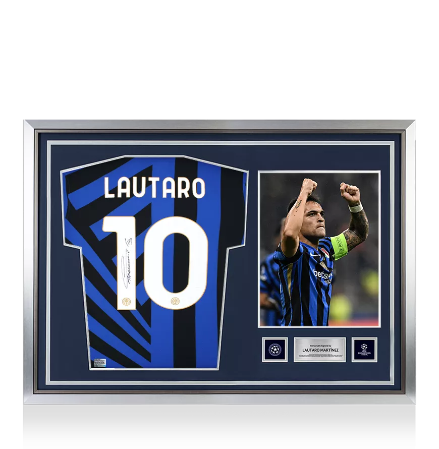 インテル LAUTARO サイン ユニフォーム 期間限定販売】ラウタロマルティネス インテル 直筆サイン