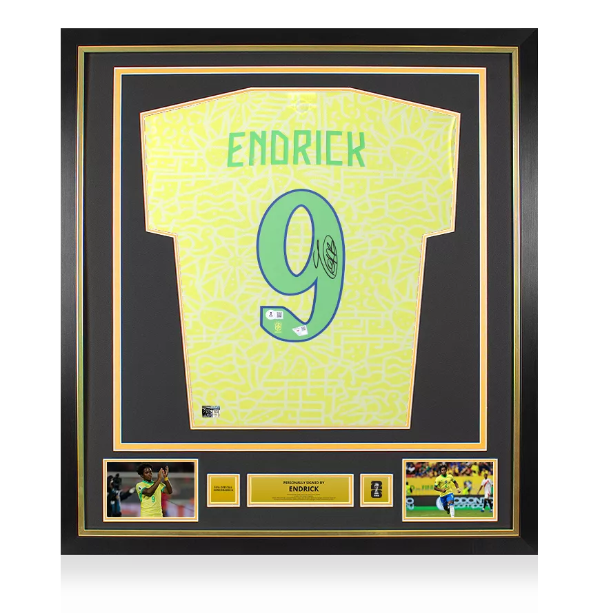 ブラジル代表 ENDRICK 21 ワールドカップ シャツBrazil Nike Brazil Authentic Endrick Away Jersey 24/25 Soar/Dynamic