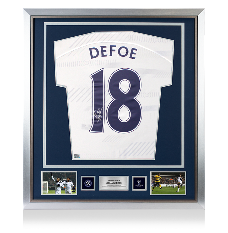 Defoe Signed Spurs Shirt