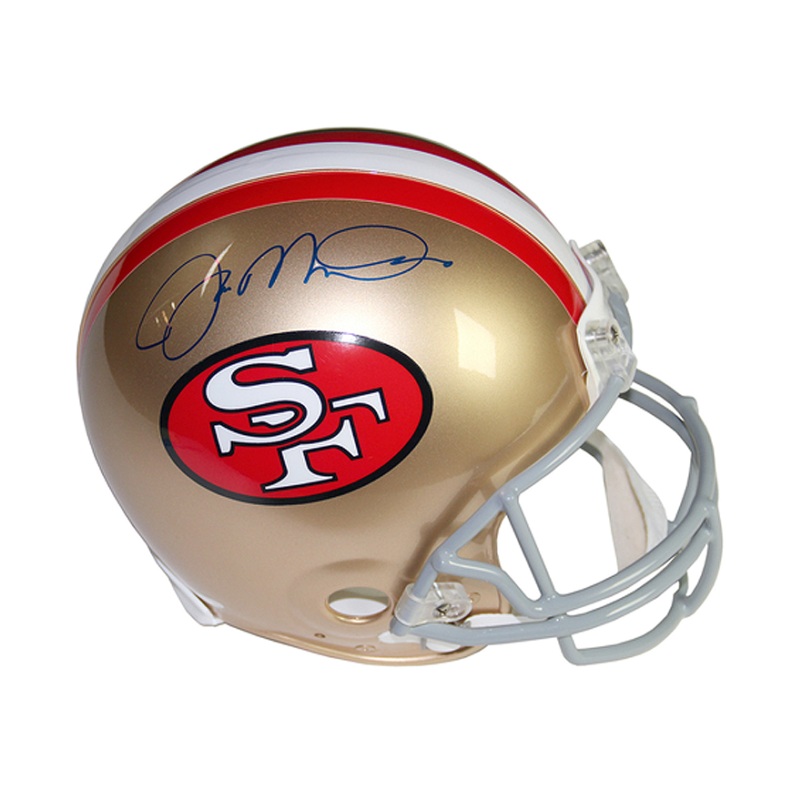 Joe Montana Signed Full-Size San Francisco 49ers Authentic Riddell Helmet