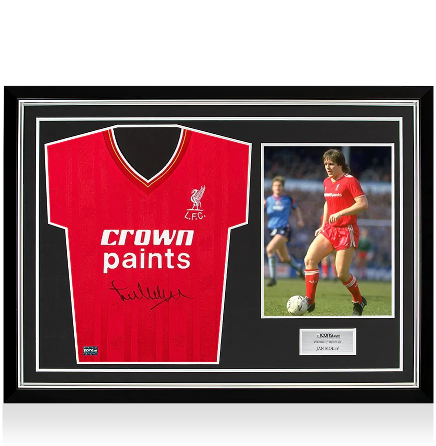 Jan Molby 直筆サイン Liverpool レジェンド jan_molby_front_signed_liverpo