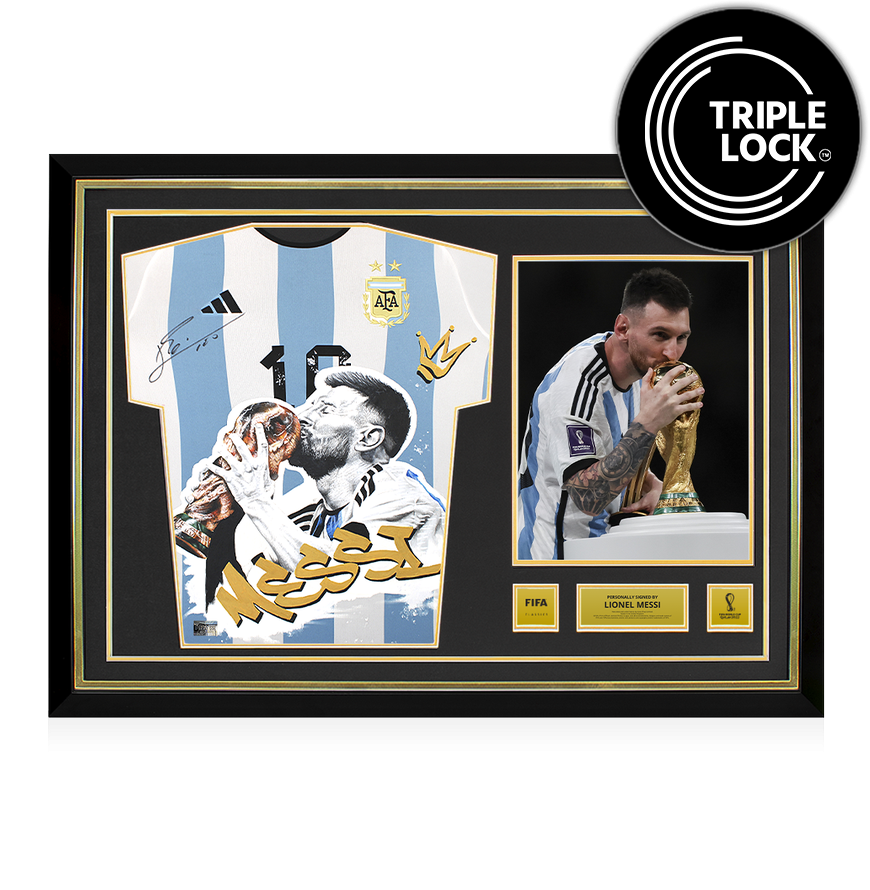メッシ 直筆サイン 2022ワールドカップ  スパイク ICONS FIFA World Cup™ Icons