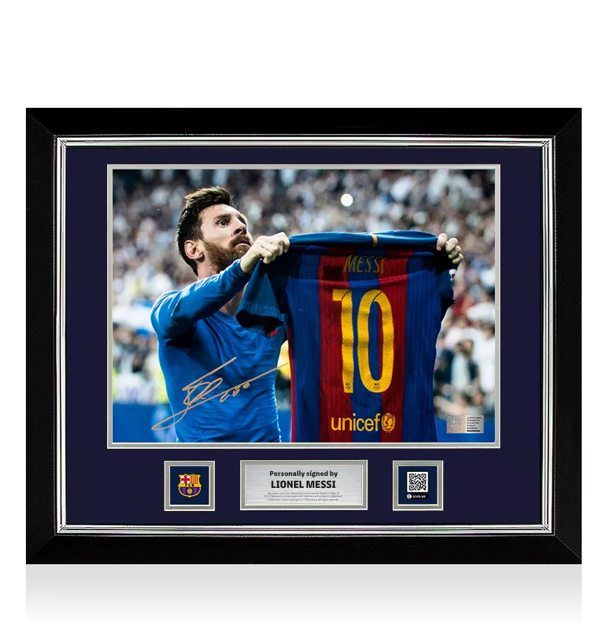 ICONS Lionel Messi サイン入　メッシ messi_official_fcb_signed_and_