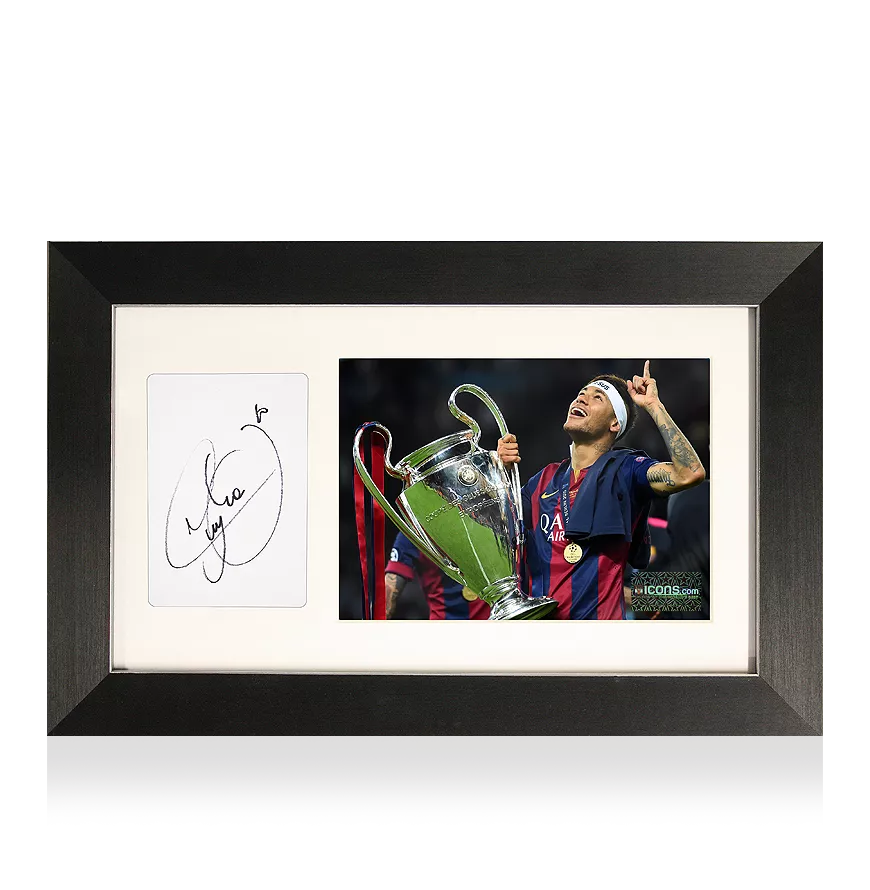 【Neymar/ネイマール】写真フレーム証明書付-1dc cny1_matframe-3128