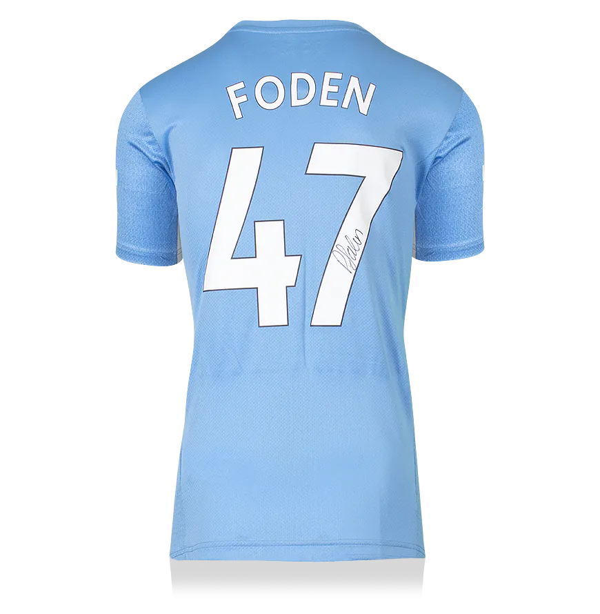 Phil Foden England Kit Foden Football Shirt Man City Home Jersey