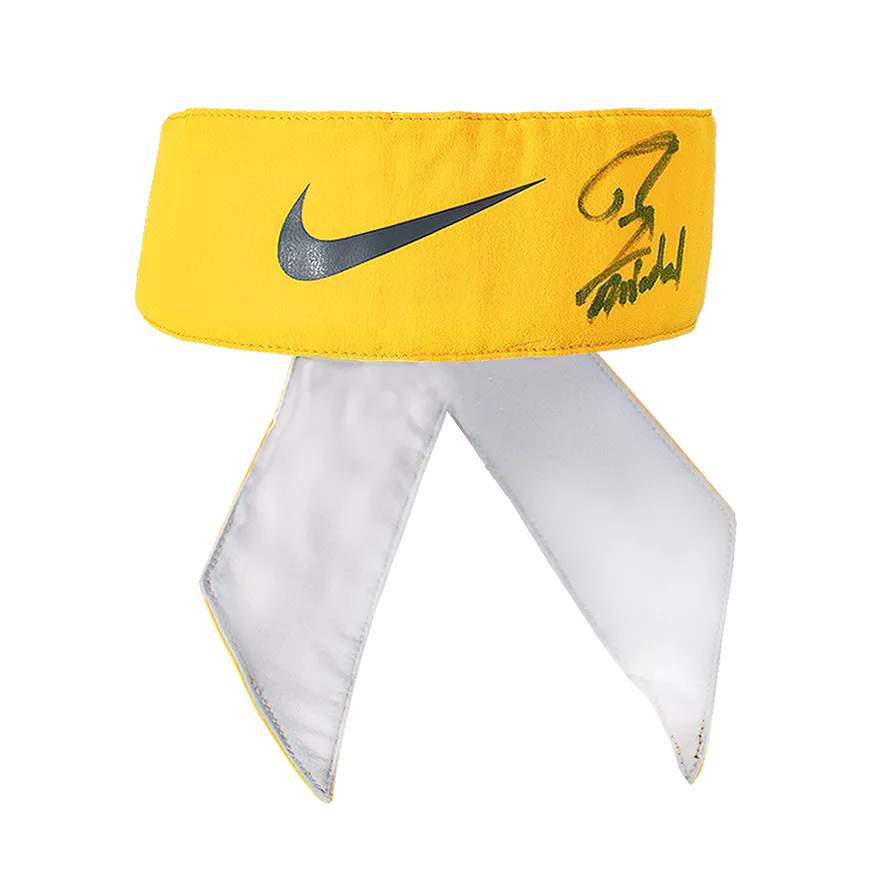 Nike head tie yellow online