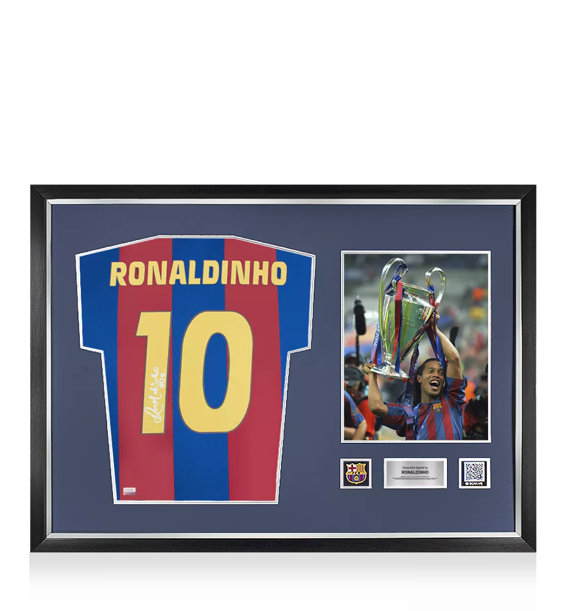 FC Barcelona Ronaldinho 10 シャツ Lサイズ RONALDINHO #10 MEN'S FC BARCELONA 2006/2007 SOCCER FOOTBALL