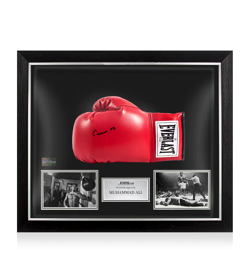 Muhammad Ali Signed Photo Print – Pre-Printed Signature – Boxing Legend Cassius Clay