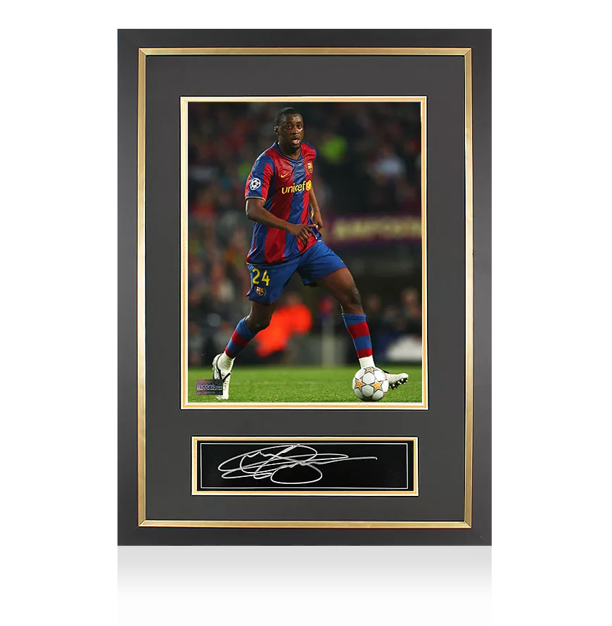 ヤヤトゥーレ YAYA TOURE 直筆サイン Auto マンチェスター