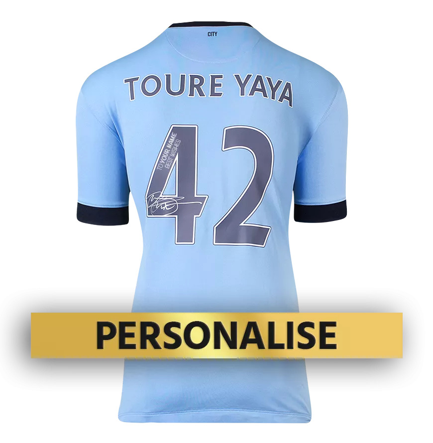 ヤヤトゥーレ YAYA TOURE 直筆サイン Auto マンチェスター