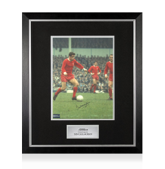 Ian Callaghan Signed Liverpool Photo In Premium Photo Frame