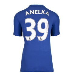 Nicolas Anelka Back Signed Modern Chelsea FC Home Shirt Nicolas Anelka Back Signed Modern Chelsea FC Home Shirt