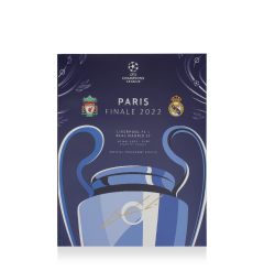 Luka Modric Signed UEFA Champions League Final 2022 Programme